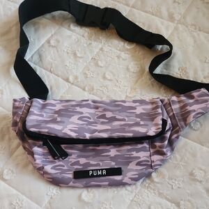 Puma Lavender Camo Belt Bag